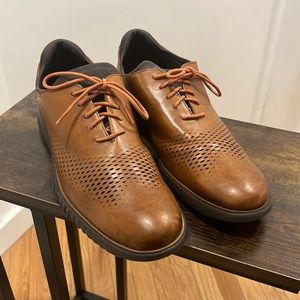 Cole Haan 2.zerogrand brown dress shoes. Worn once. Size 13